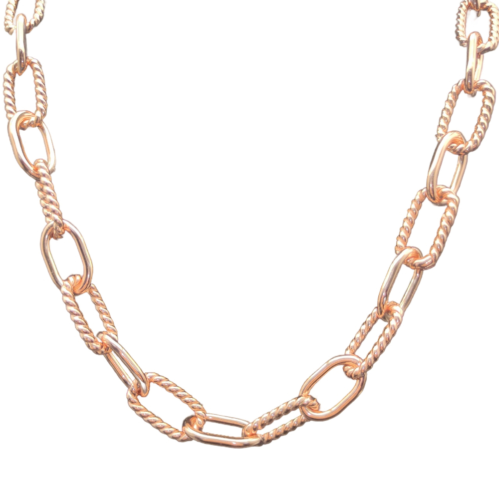 David Yurman Rose Gold Madison Chain Necklace